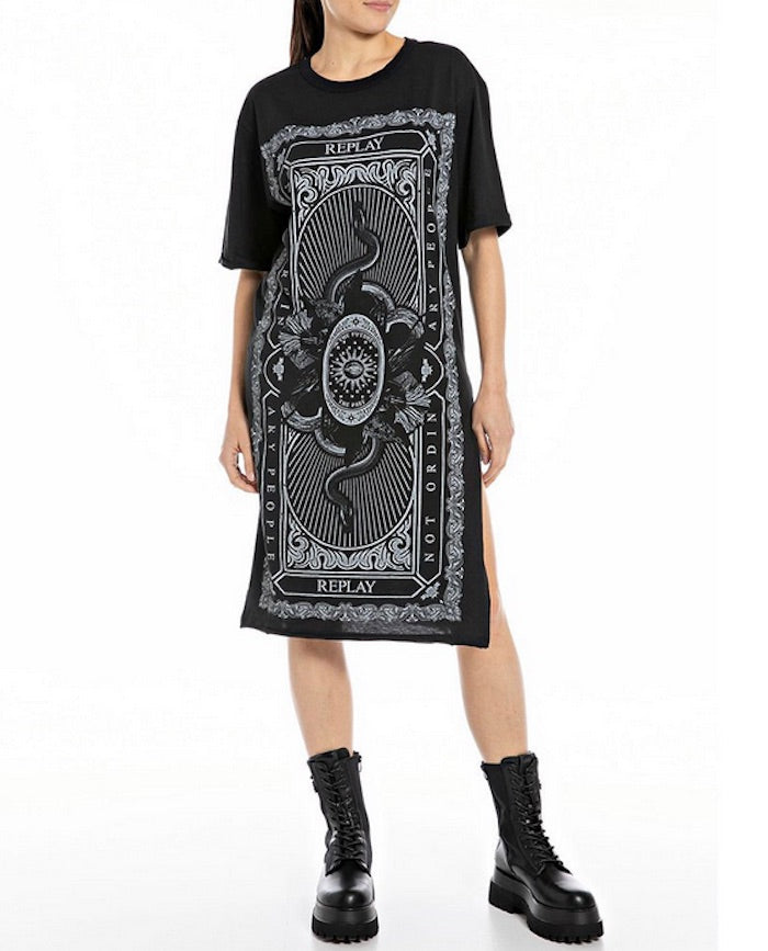 Robe Replay avec graphisme