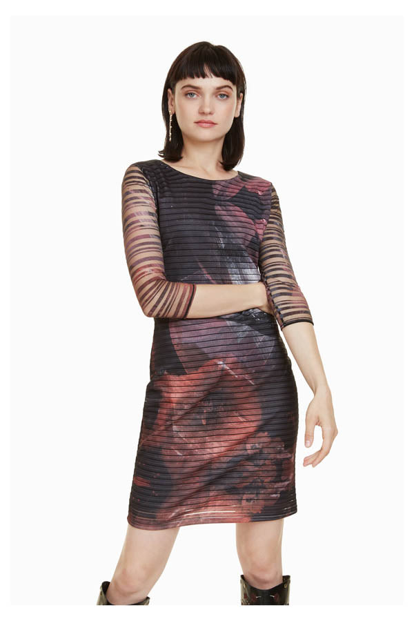 Robe Rosa Glam Desigual 18WWVK67