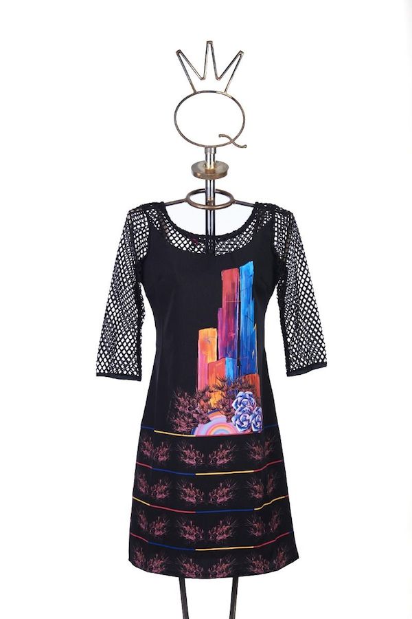 Robe Save the Queen avec filet