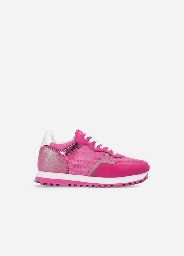Sneakers en maille filet fushia Liu Jo BA3061