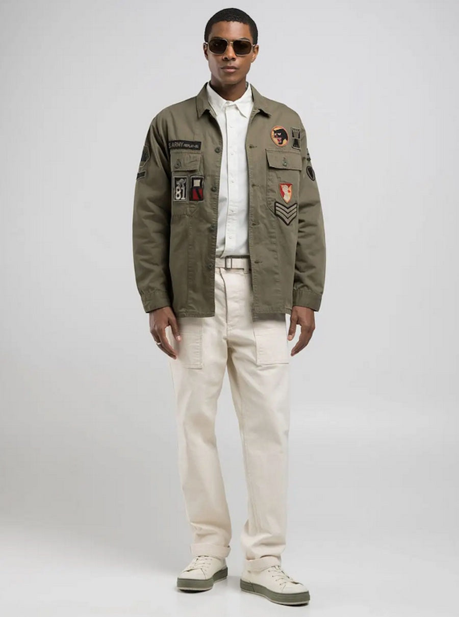 Sur chemise army Replay