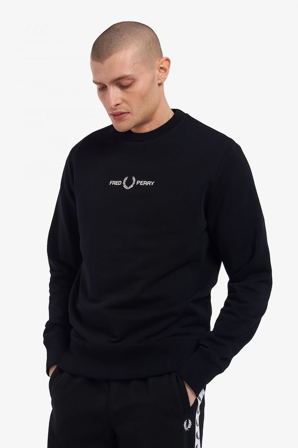 Sweatshirt brodé Fred Perry FPM2644