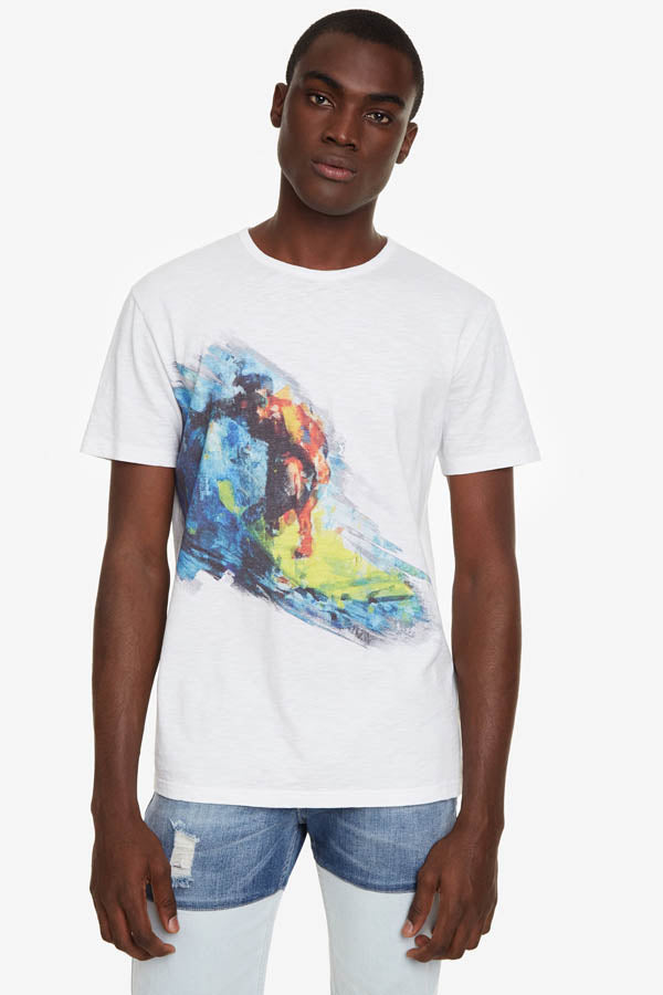 T shirt Benedikt Desigual 19SMTK27