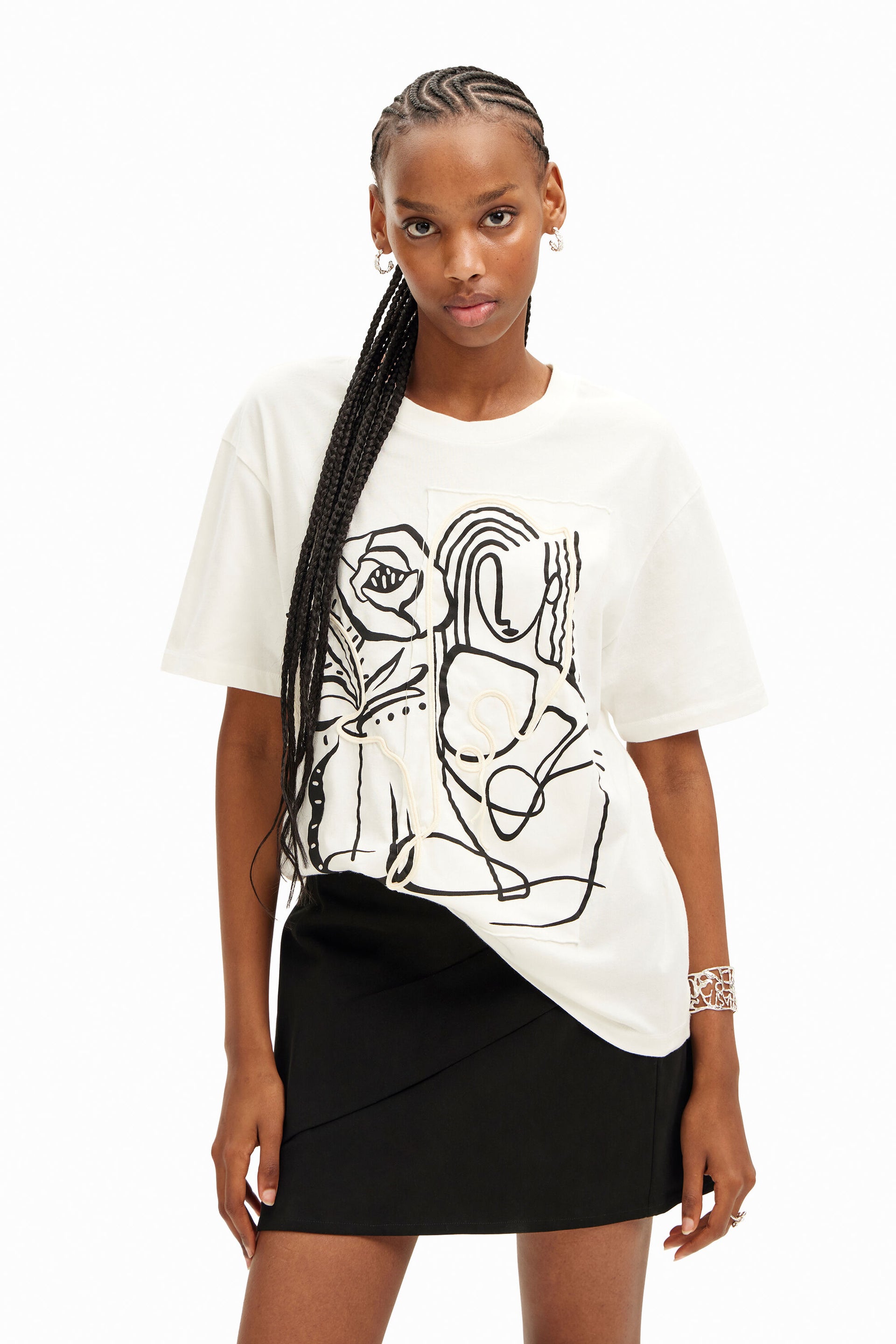 T shirt Desigual 24SWTKB0