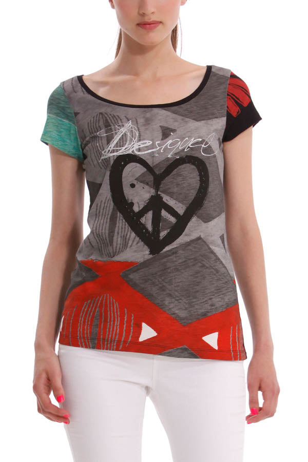 T Shirt Desigual 40T2630