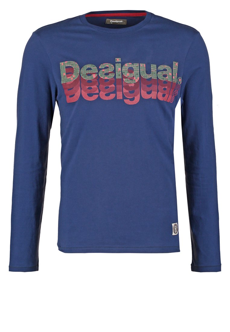 T Shirt Desigual 59T14G6 5127 bleu