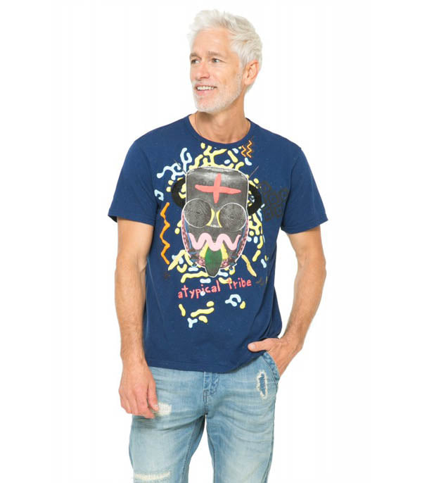 T Shirt Desigual 61T14C6 7029 Orangery