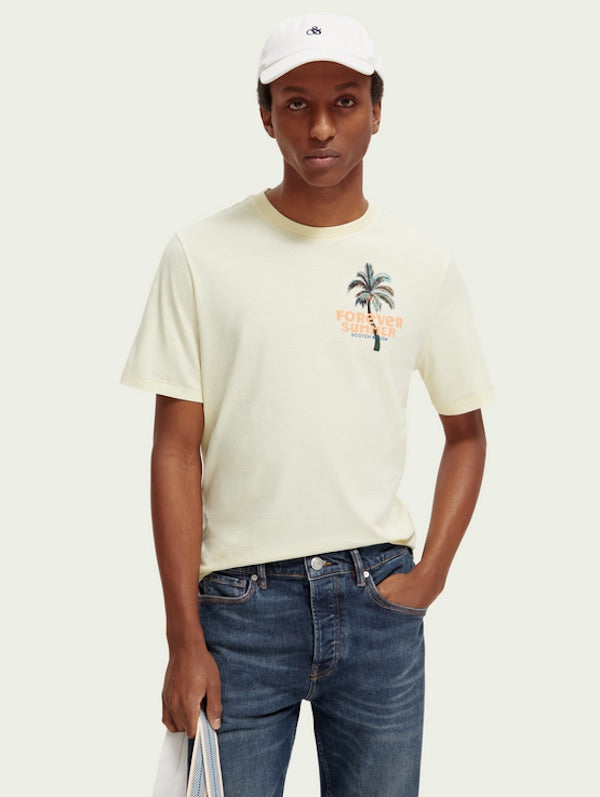 T-shirt homme Scotch and Soda 171694