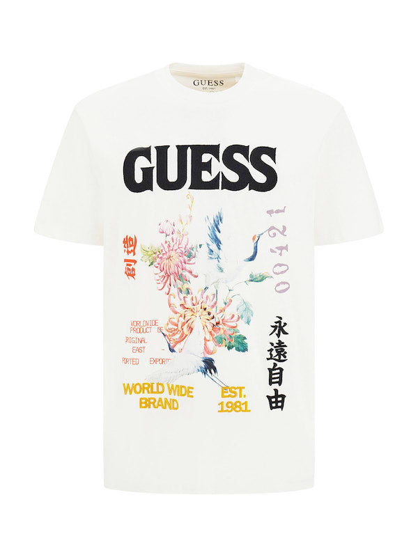 T-shirt imprimé tokyo Guess M3GI76