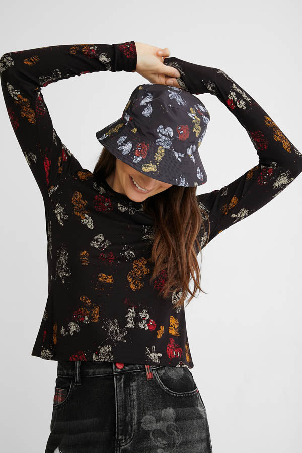 T-shirt Mickey Lovers Desigual 21WWTKDT