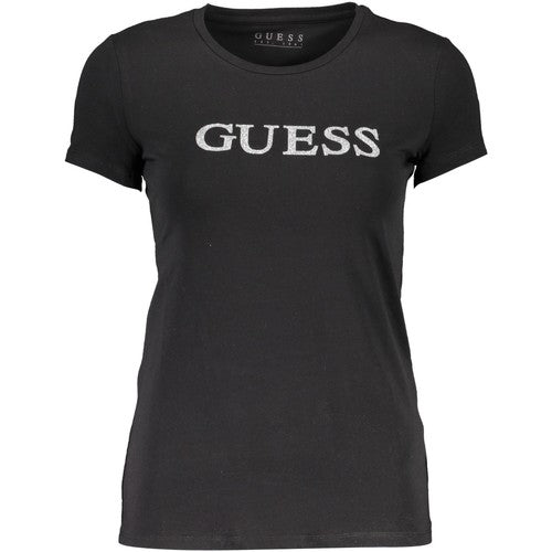 T-shirt noir Guess W1RI9G