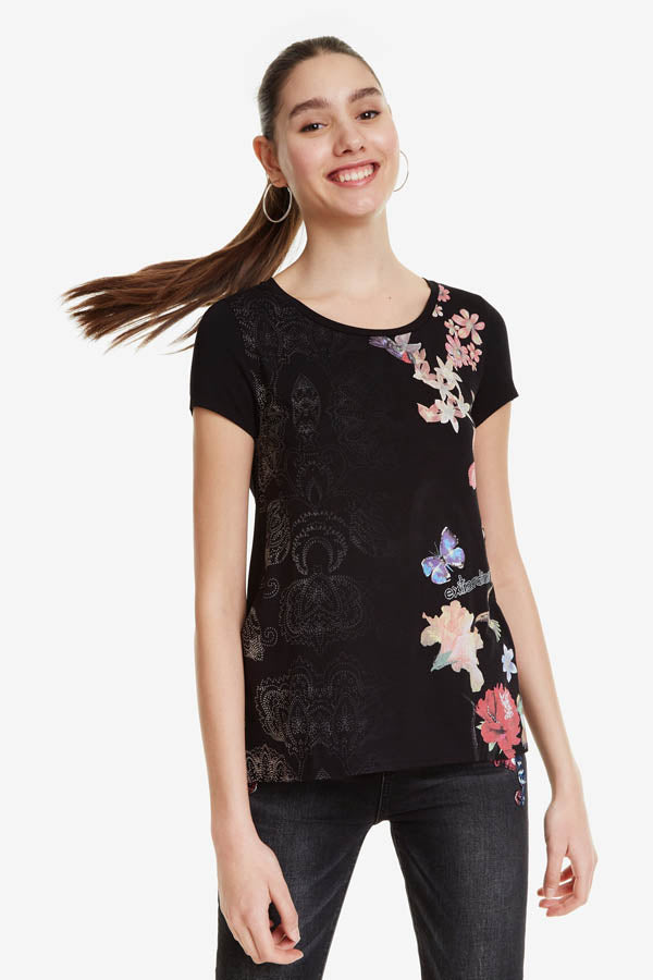 T shirt Panama Desigual 19SWTKAA