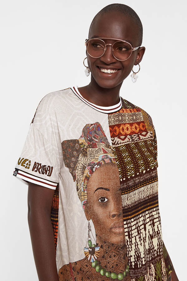 T shirt Pisa Desigual 20SWBW33