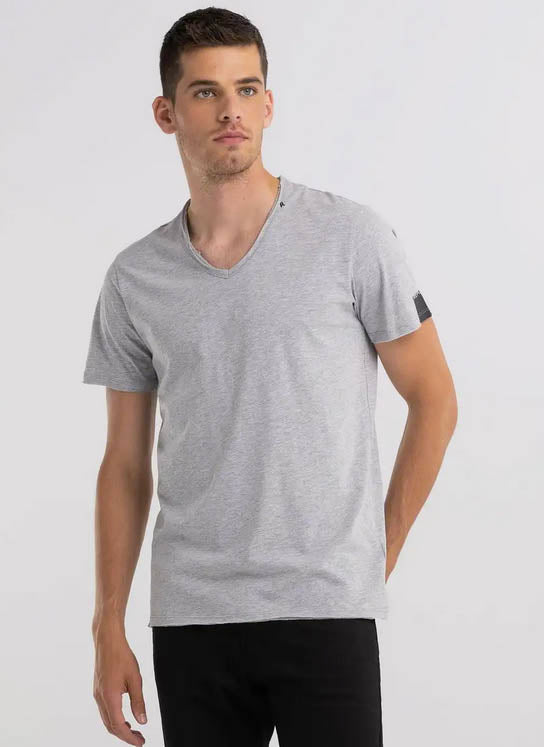 T shirt Replay M3591 gris