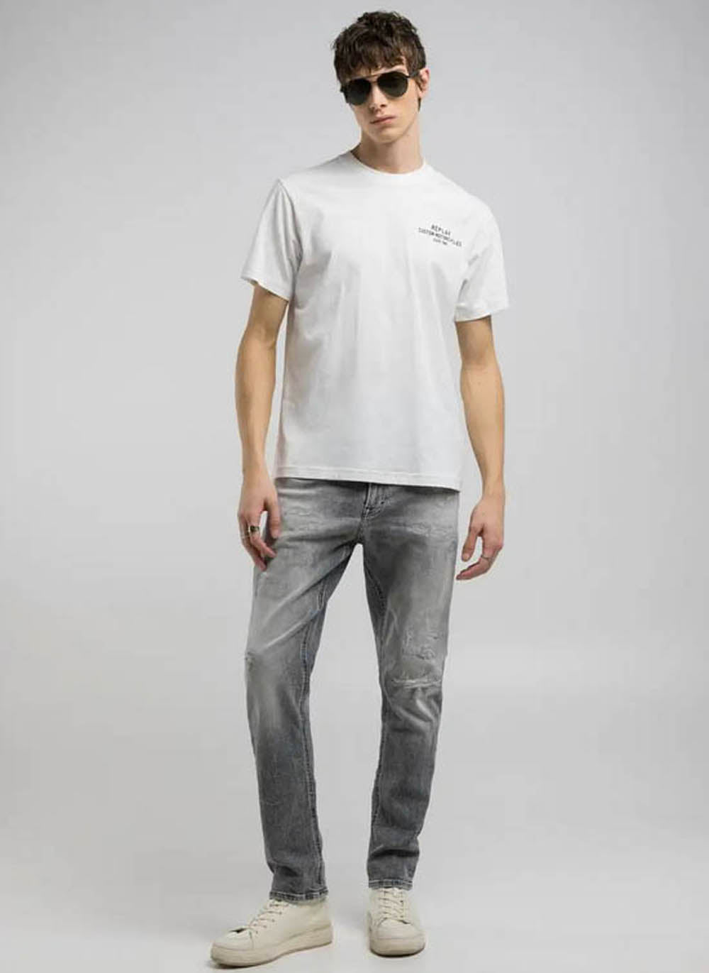 T shirt Replay Motorcycles