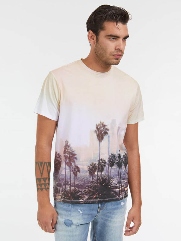 T-shirt Sunsett Guess M2GI34