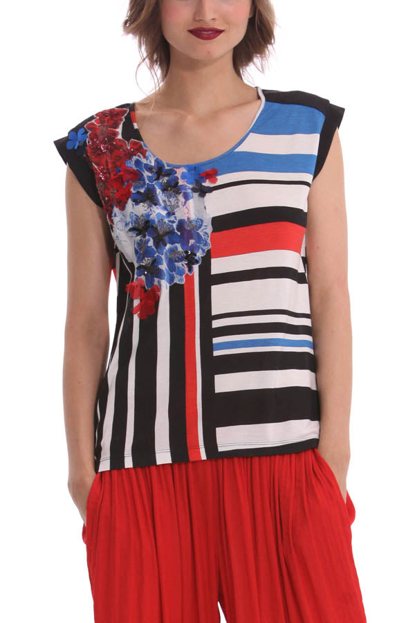 Top Desigual by C Lacroix 41T2L10