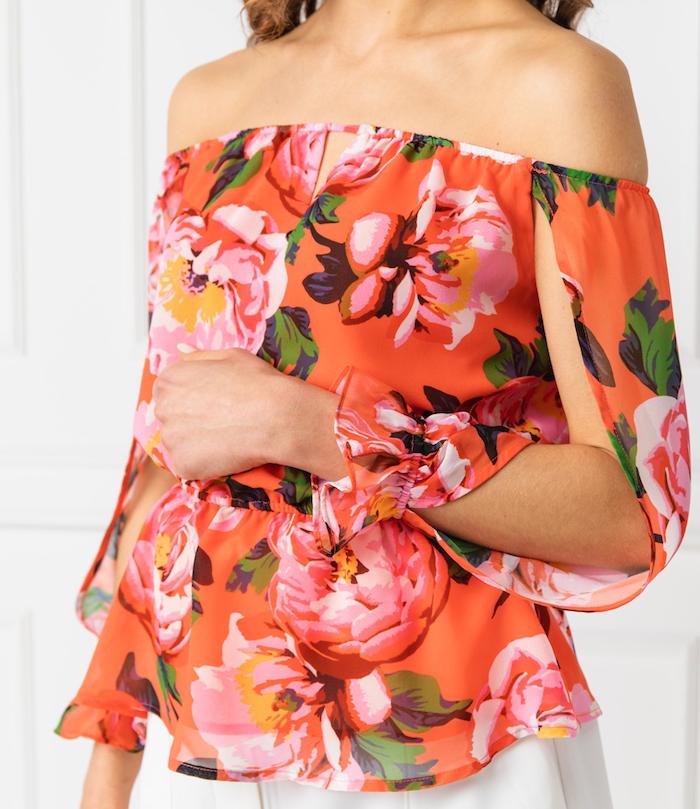 Top fluide et fleuri Marciano