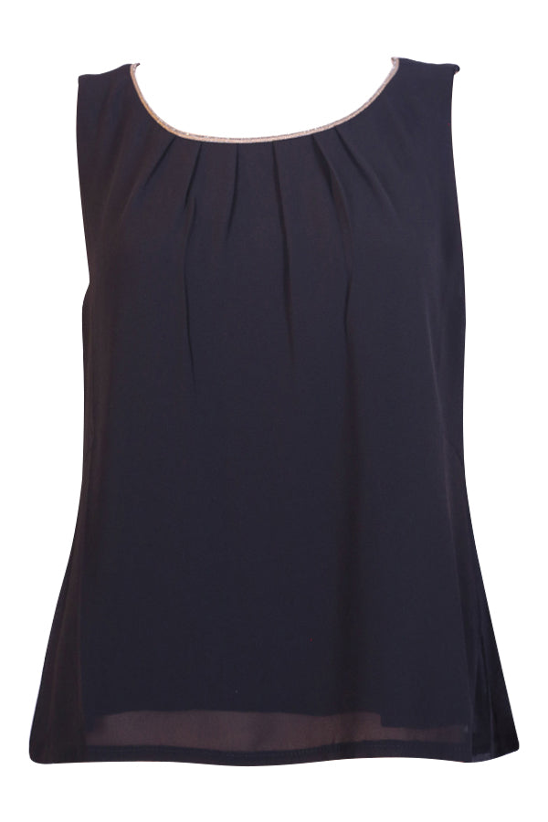 Top La Fée Maraboutée FA3721 noir