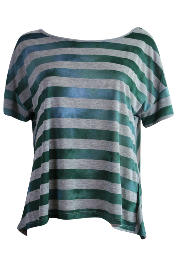 Tshirt rayé évasé la fée maraboutée