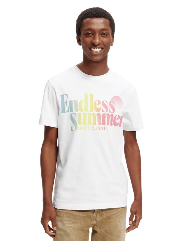 Tshirt Scotch and Soda blanc