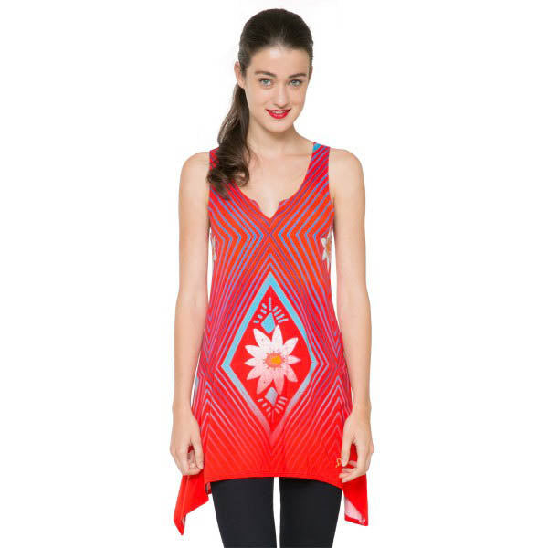 Tunique Desigual 61T25P7 rouge