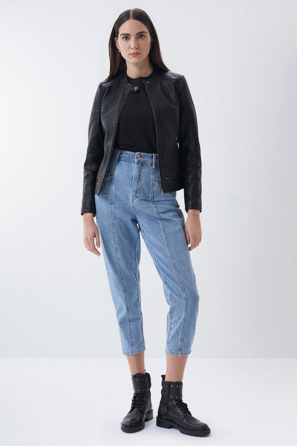Veste biker noir Salsa 126375