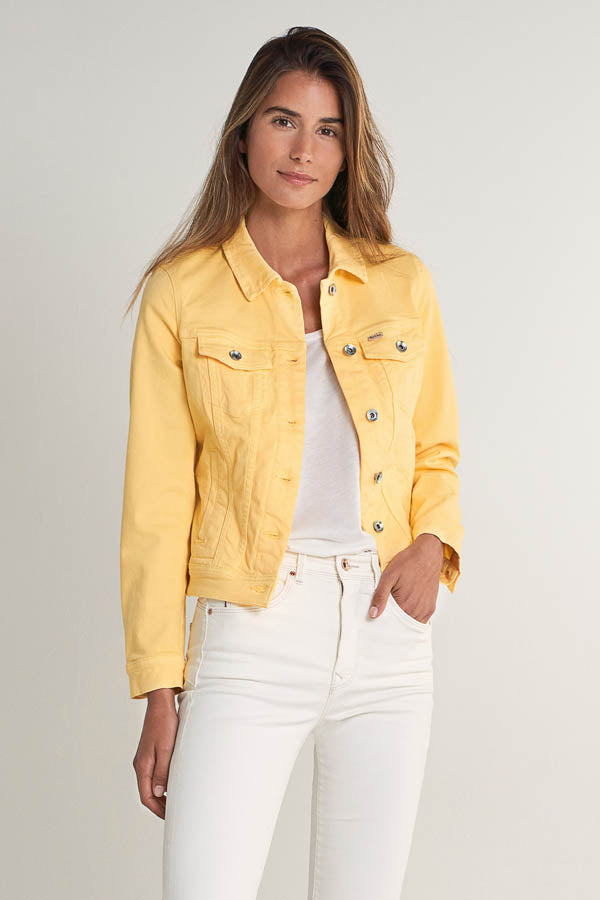 Veste denim jaune Salsa 124884