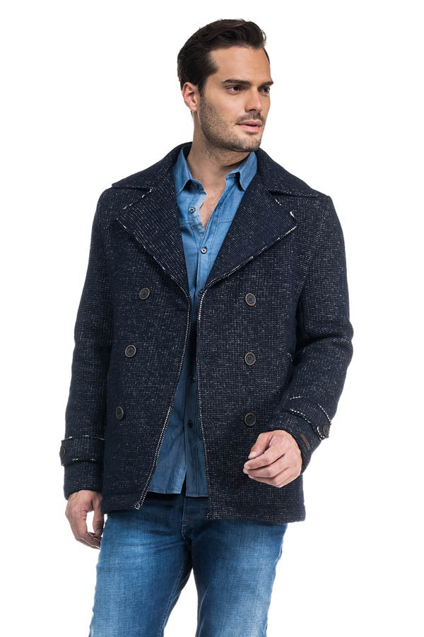 Veste Salsa 113261 bleu foncé