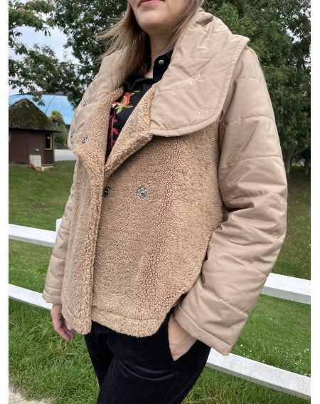 Blouson bi matière O'MER
