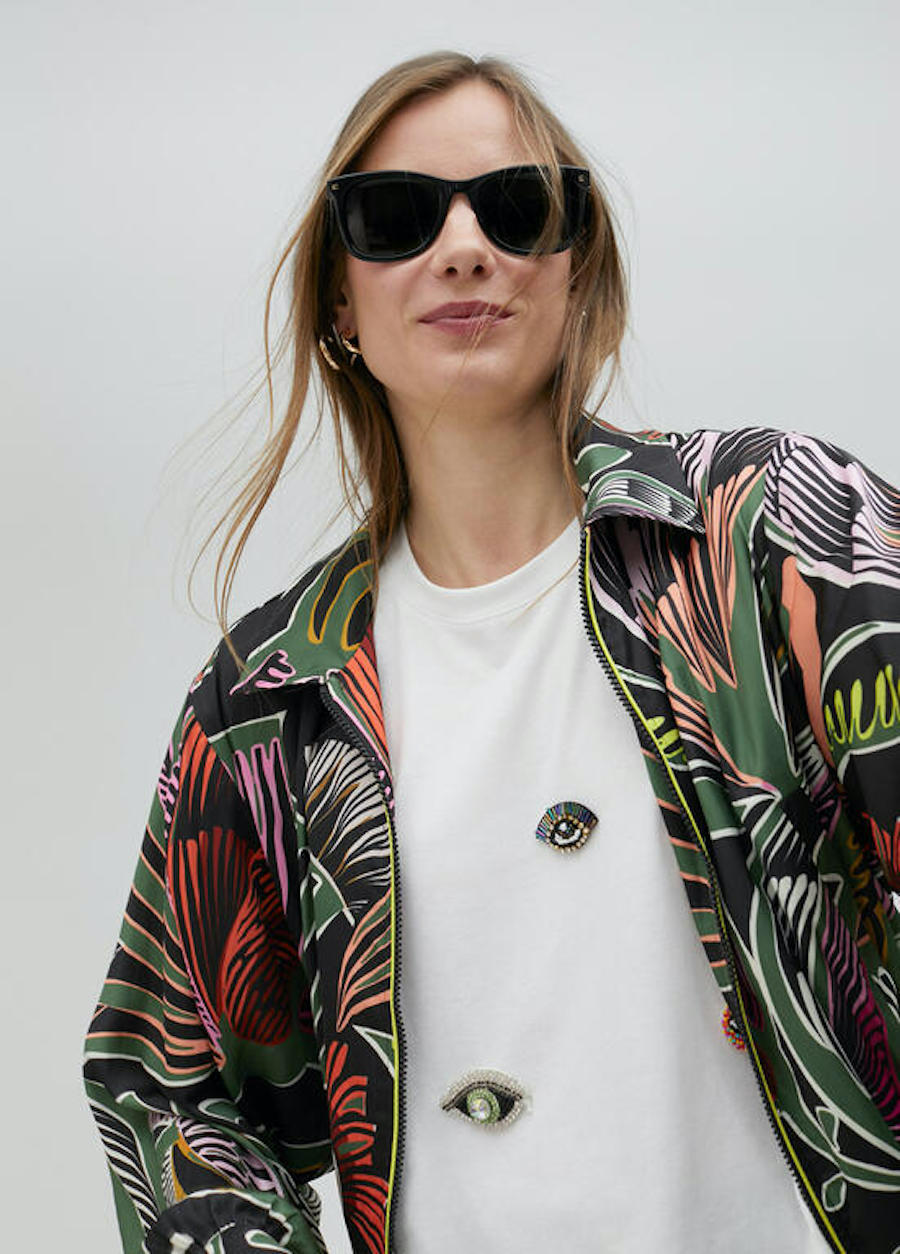 Blouson imprimé floral Lola Casademunt