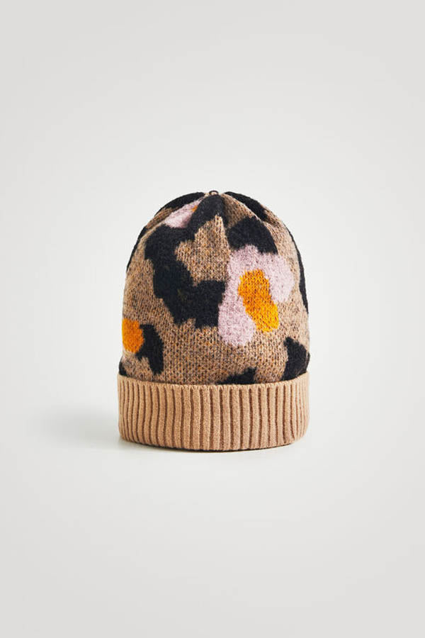 Bonnet Leopard Desigual 21WAHA16
