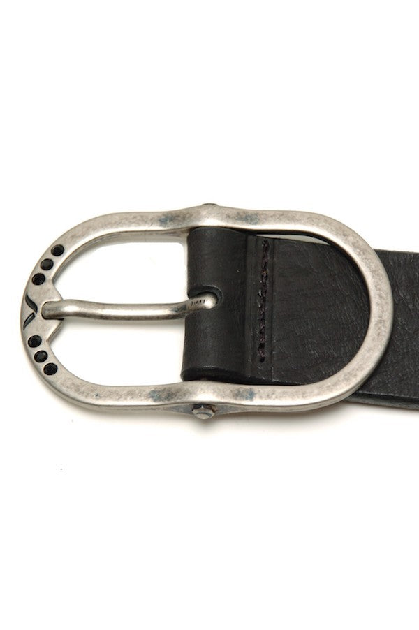 Ceinture en cuir noir femme Salsa