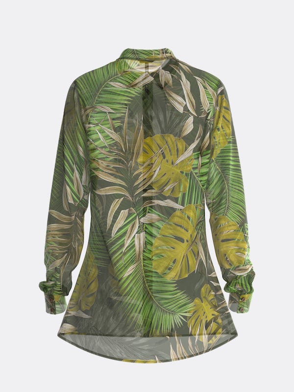 Chemise Clouis à imprimé Guess W3GH97