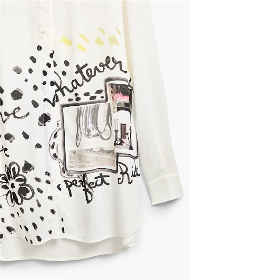 Chemise Desigual blanche