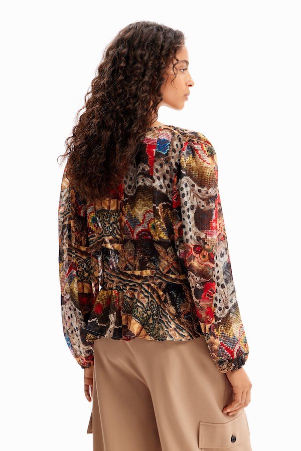 Chemise effet plumetis Desigual by Lacroix