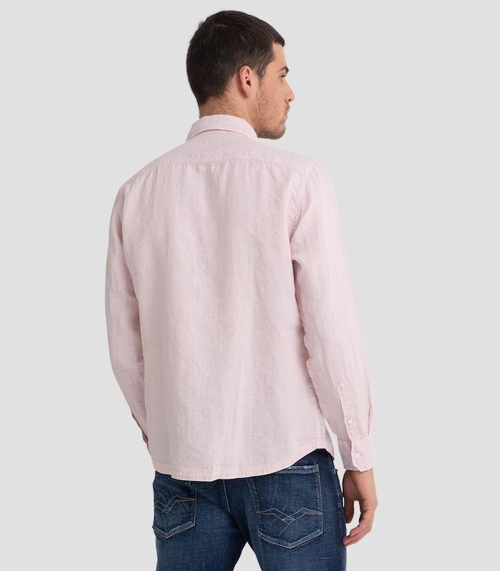 Chemise en lin homme Replay M4082A