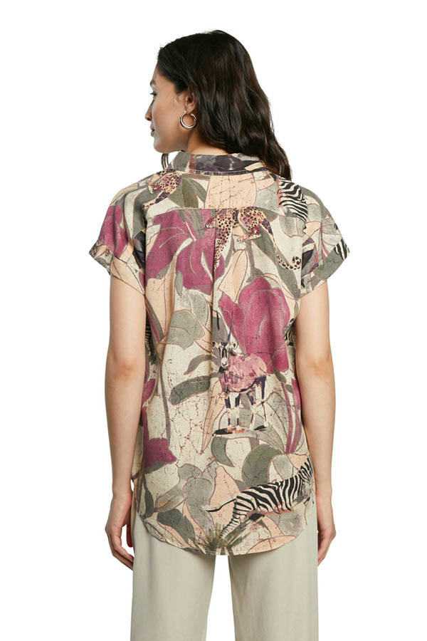 Chemise Etnican Desigual 21SWCN05