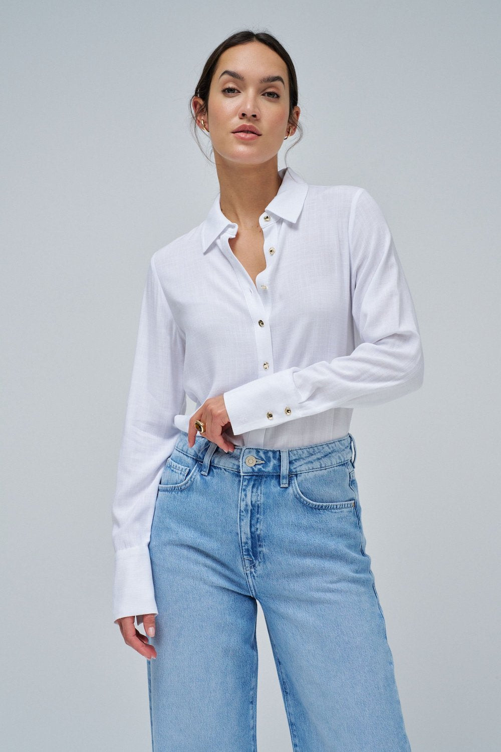 Chemise femme en lin Salsa