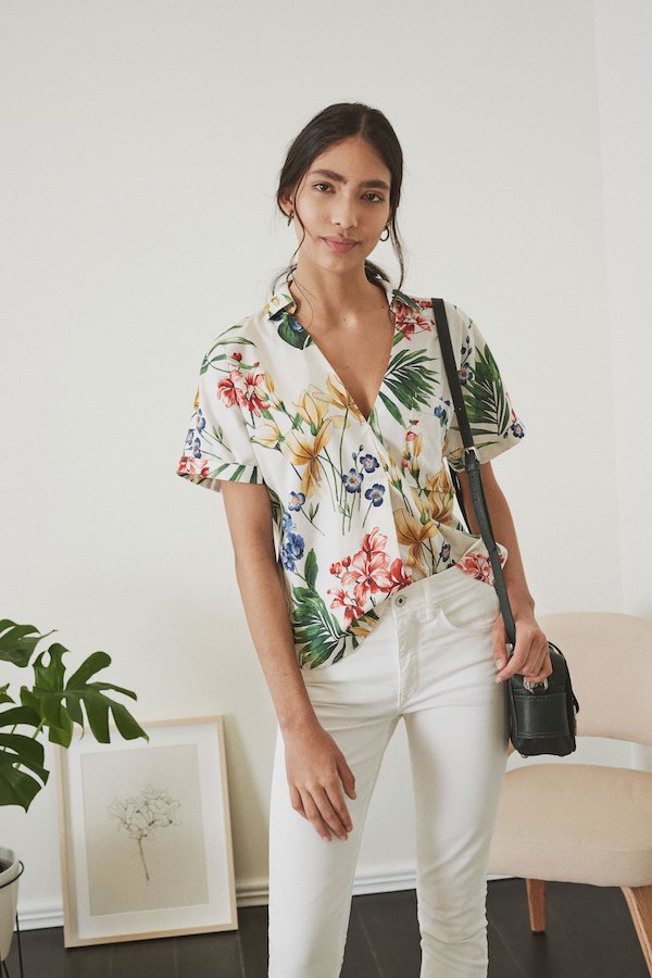 Chemise fleurie Salsa