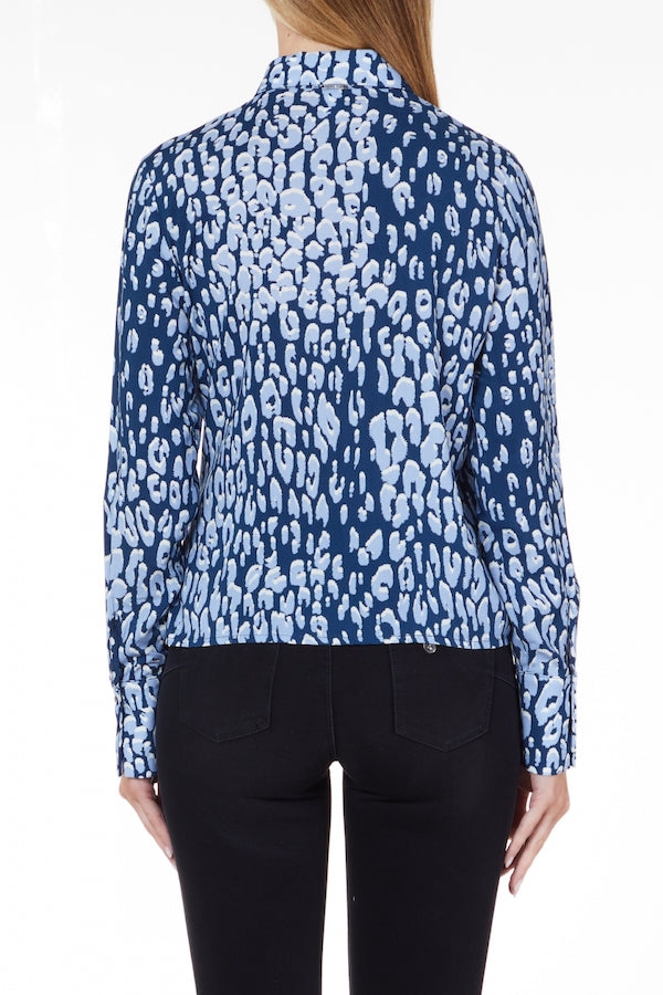 Chemise imprimée avec noeud Liu Jo UA3183