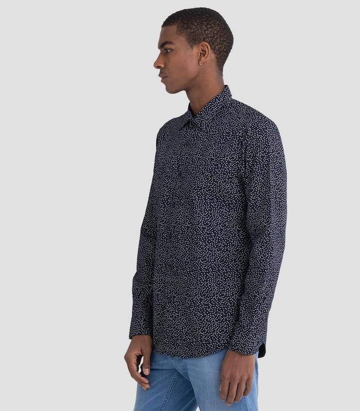 Chemise imprimé fleurs Replay M4049