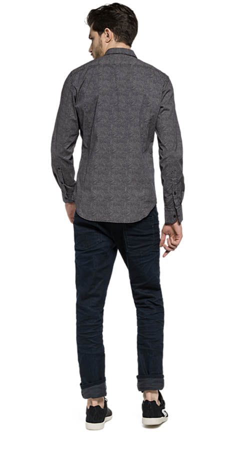 Chemise Replay M4913 Grise