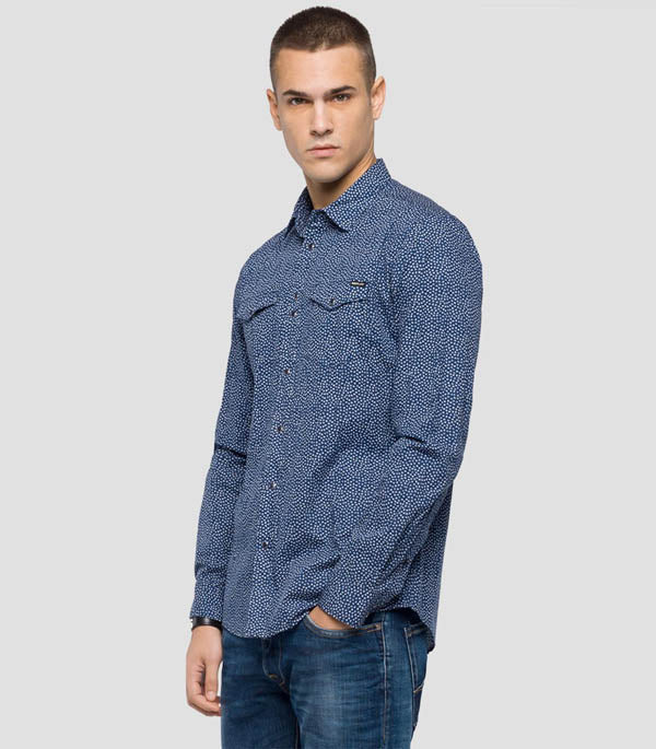 Chemise Replay M4998B