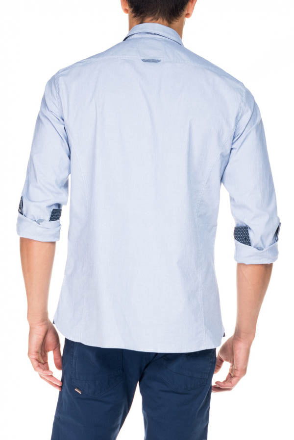 Chemise Salsa 115293 8211 bleu clair