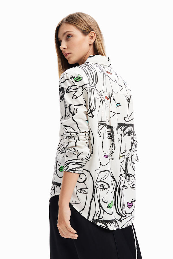 Chemise visages Desigual