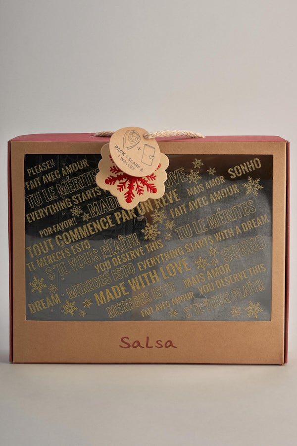 Coffret Foulard + portefeuille Salsa 123955