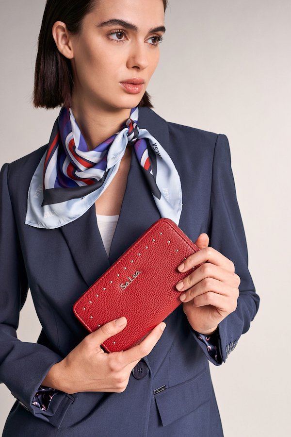 Coffret Pack foulard + portefeuille Salsa