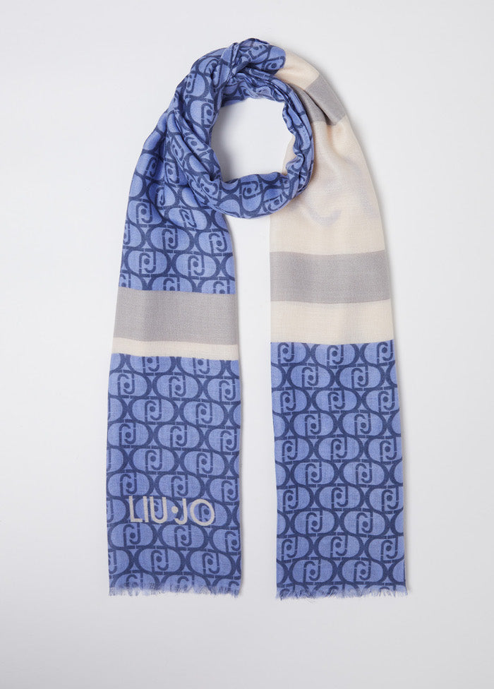 Foulard avec logo imprimé Liu Jo