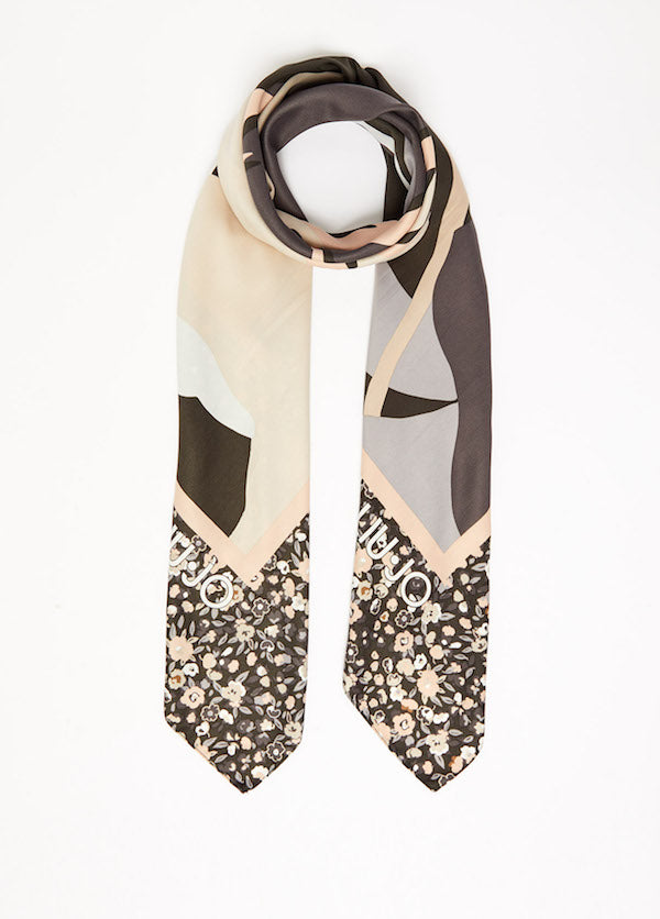 Foulard écoconçu imprimé fleurs Liu Jo